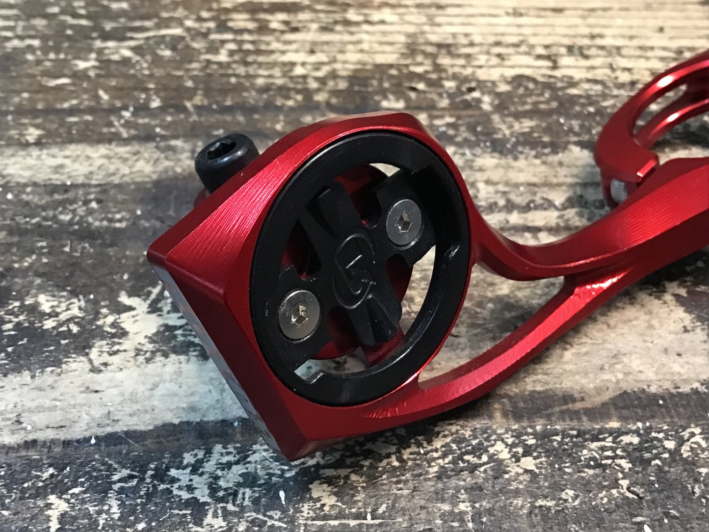 IW561 ローター ROTOR Garmin Mount サイコンマウント 赤 Φ31.8