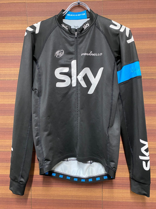 IL712 ラファ Rapha PRO TEAM 長袖サイクルジャージ TEAM SKY 黒 M