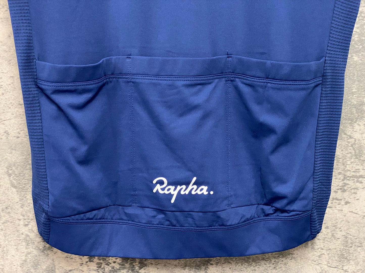 JB041 ラファ Rapha CORE LIGHTWEIGHT JERSEY 半袖 サイクルジャージ 紺 L