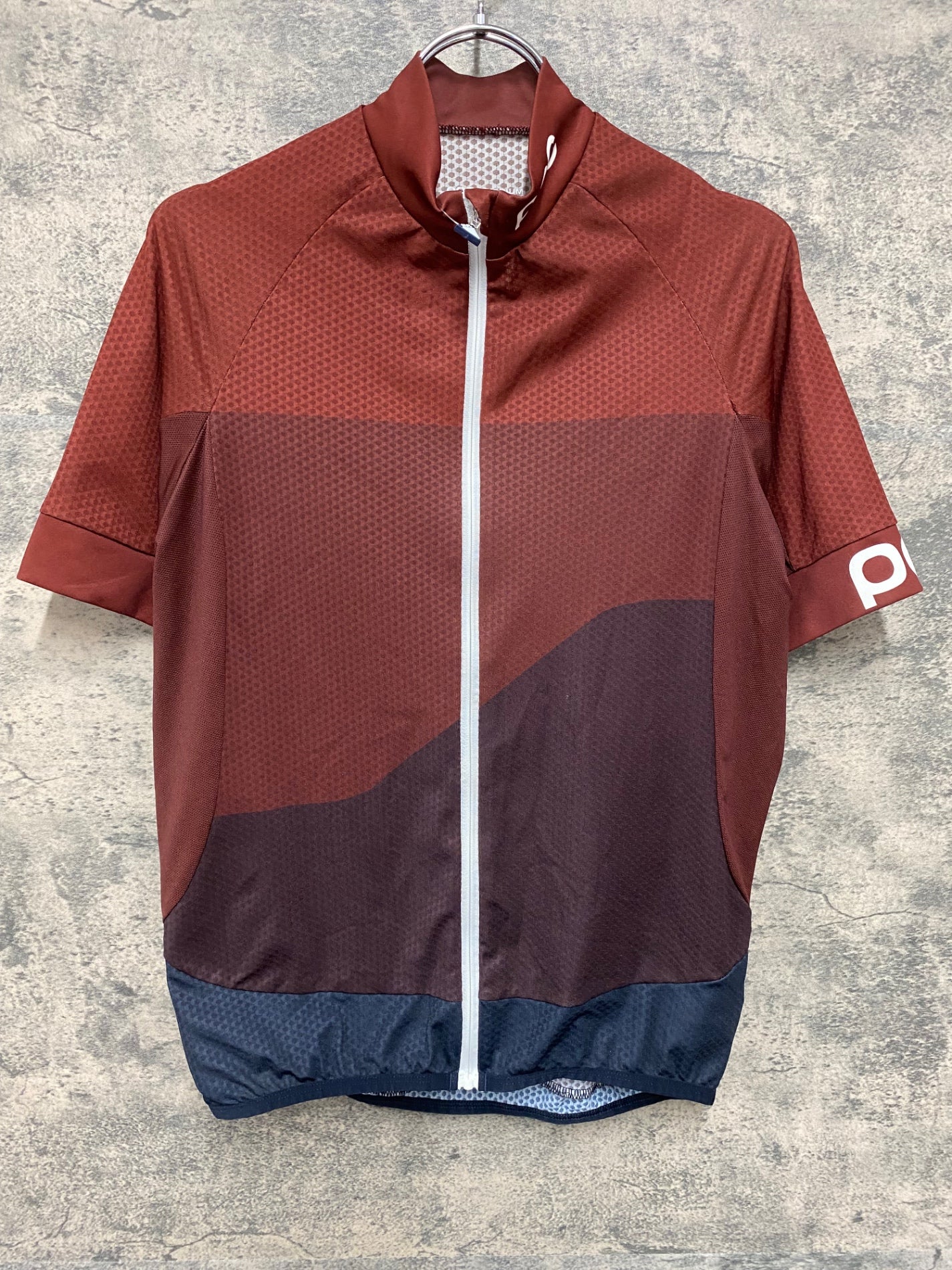 JB170 POC 半袖 サイクルジャージ M 茶