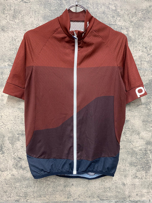 JB170 POC 半袖 サイクルジャージ M 茶