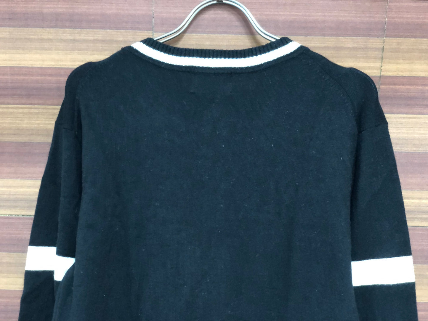 IQ344 トーキョーウィールズ TOKYO WHEELS 長袖 ニット M 白黒