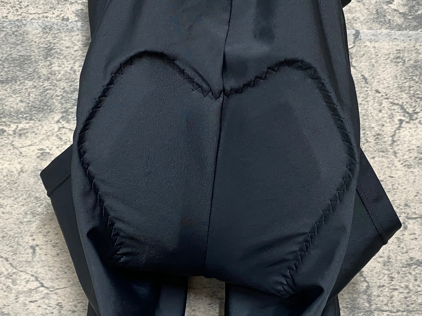 JC254 リオンドカペルミュール Lion de KAPELMUUR カーゴ ビブタイツ 黒 M ※パッド汚れ