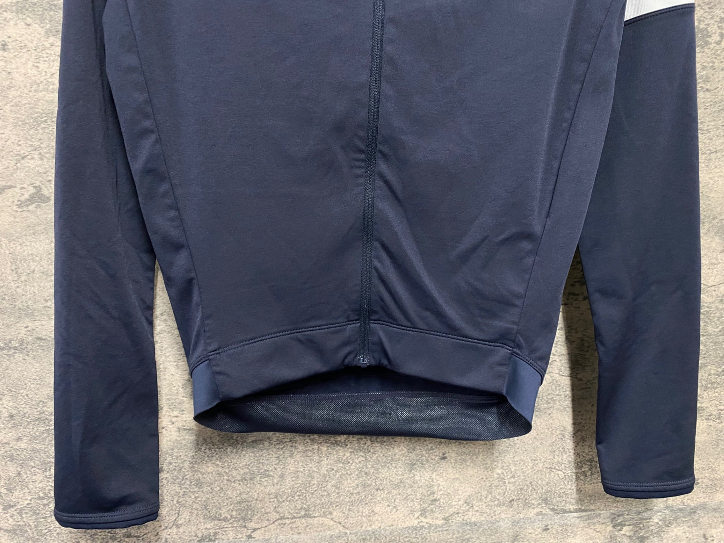 JC894 ラファ Rapha CORE LONG SLEEVE JERSEY 長袖 サイクルジャージ 紺 M 裏起毛