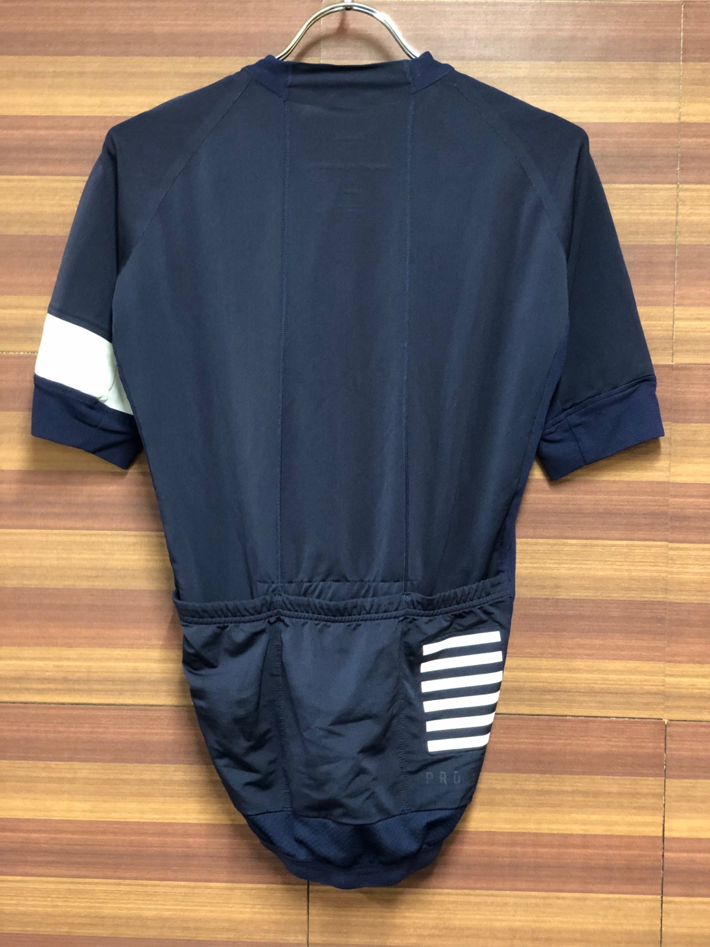 II623 ラファ Rapha PRO TEAM JERSEY 半袖 サイクルジャージ 紺 S