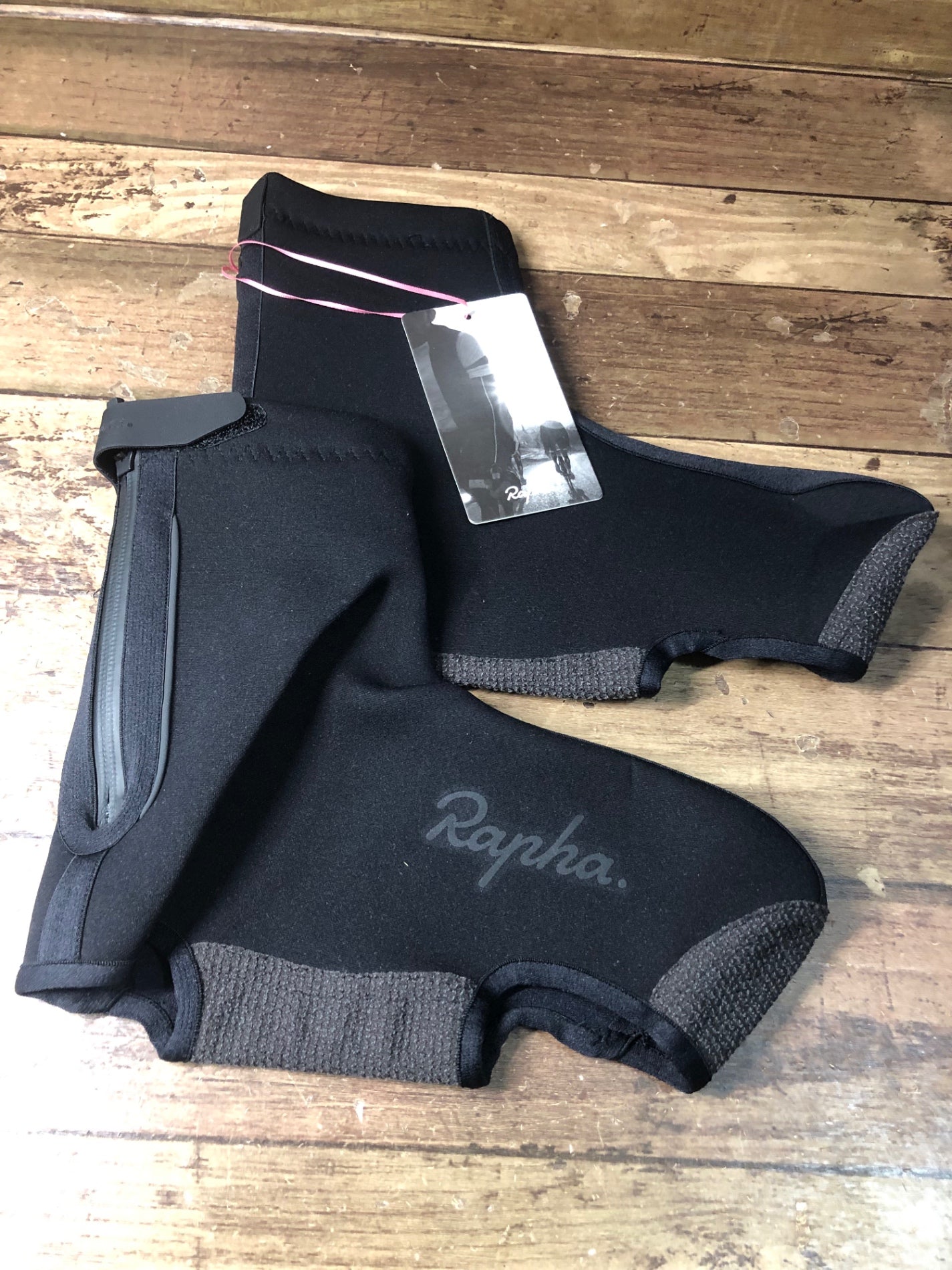 HR177 ラファ Rapha OVERSHOES シューズカバー 黒 M 未使用品