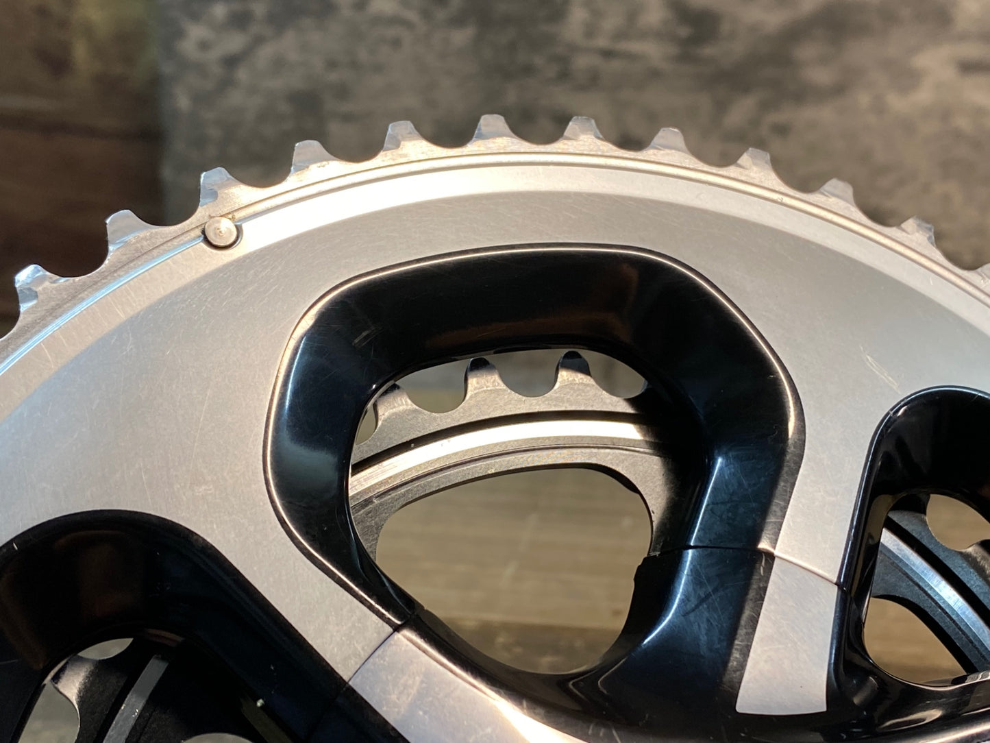 IO682 シマノ SHIMANO デュラエース DURA-ACE FC-9000 クランクセット 167.5mm 52/36T 11S 点検済