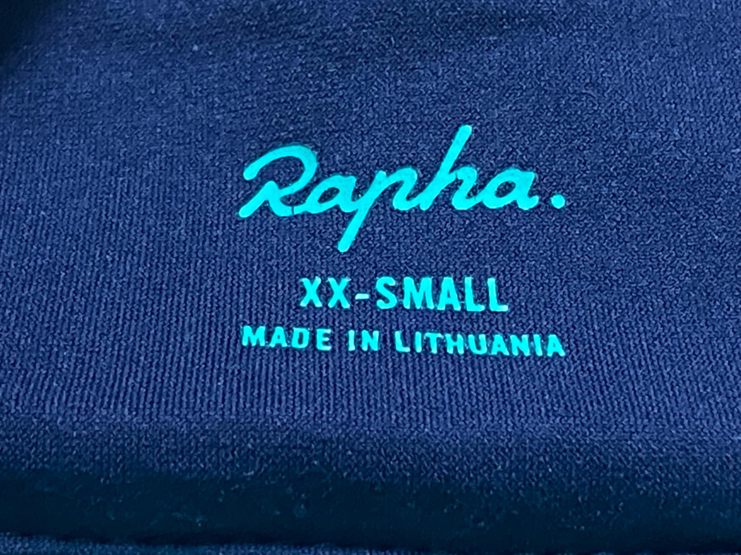 IJ205 ラファ Rapha SOUPLESSE JACKET ネイビー 長袖 サイクルジャージ ターコイズ XXS 裏起毛