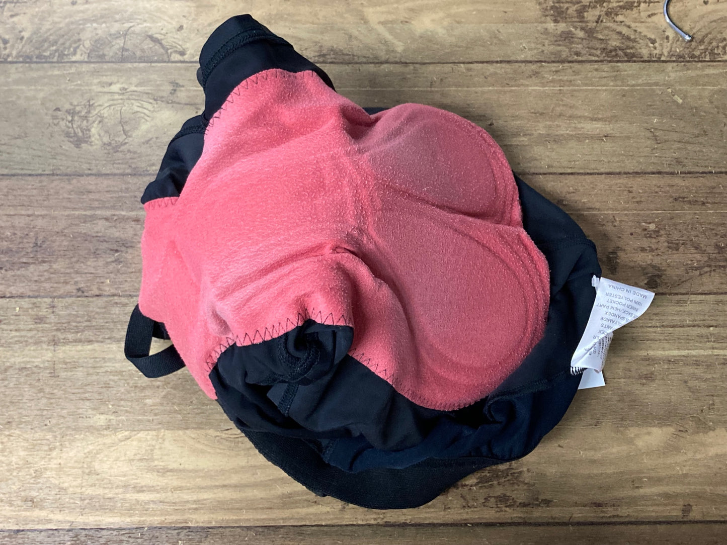 IO719 パールイズミ PEARL iZUMi サイクルパンツ 黒 グレー L パッド付き