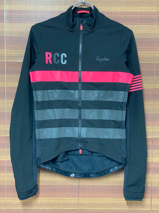 IM746 ラファ RAPHA MEN’S RCC PROTEAM TRAINING JACKET 長袖 S 黒