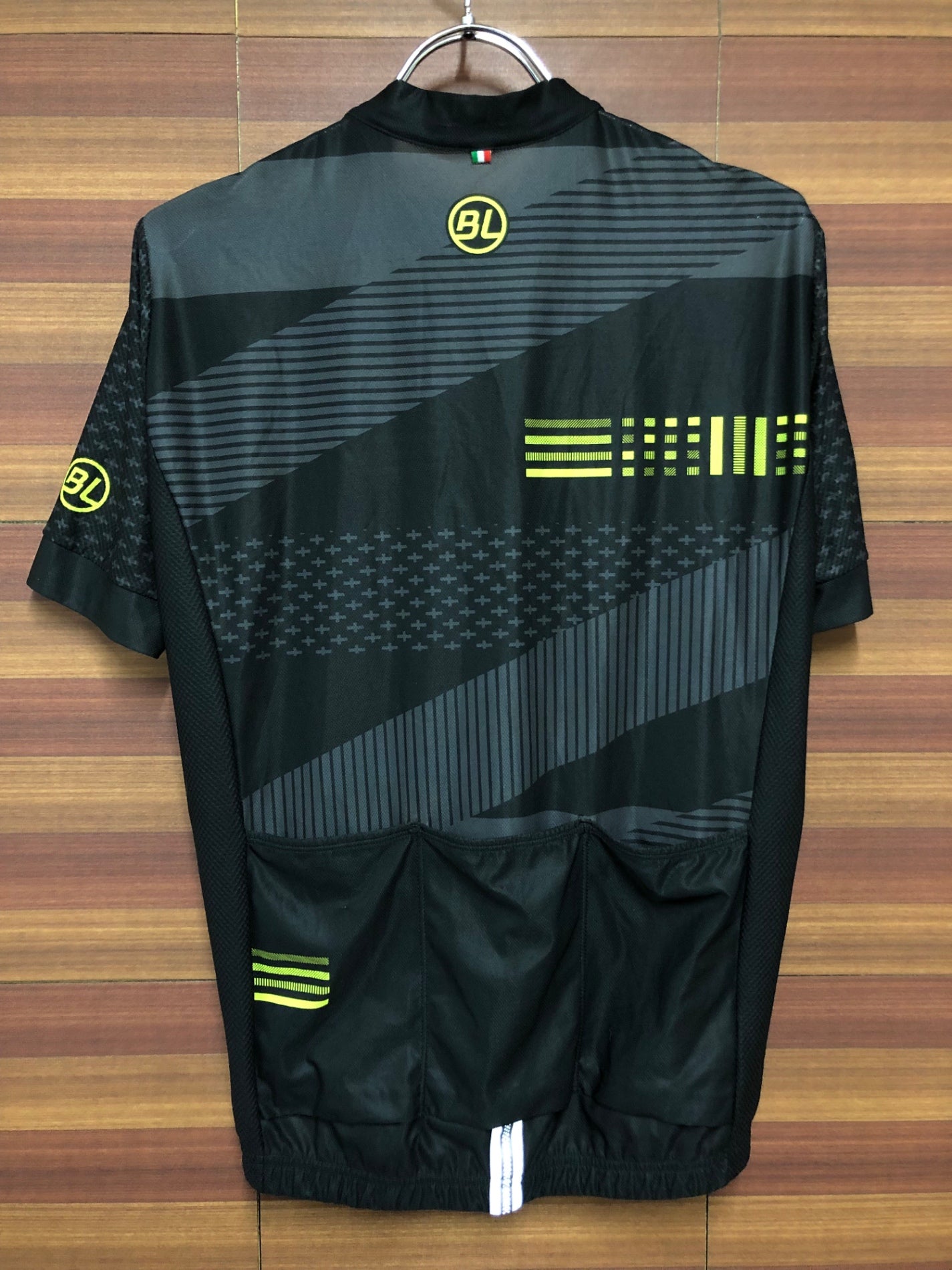 IM805 バイシクルライン BICYCLELINE サイクルジャージ 黒 ※サイズ表記無し M相当