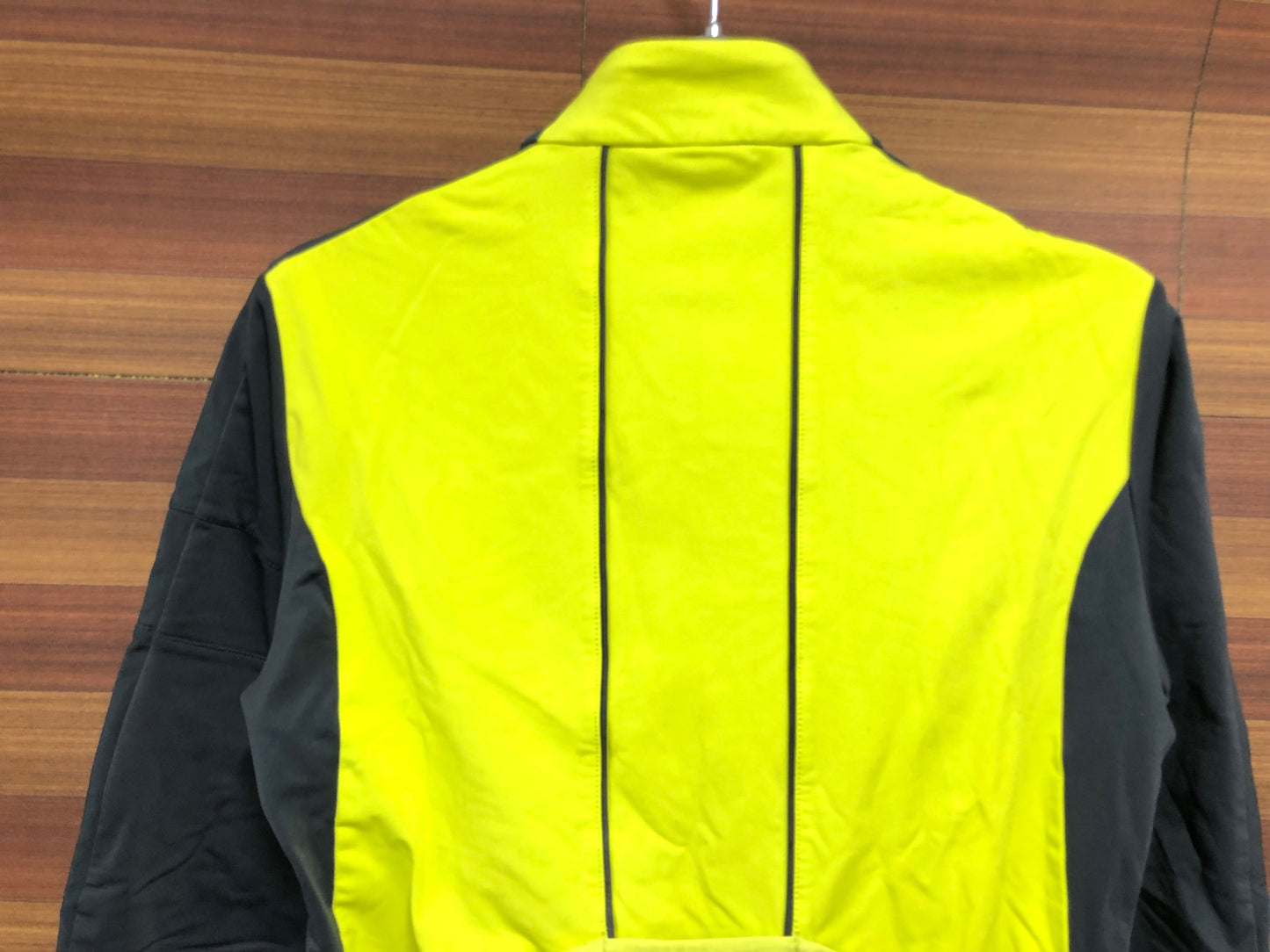 IT303 ラファ Rapha SOUPLESSE JACKET 長袖 サイクルジャケット グレー 黄 S