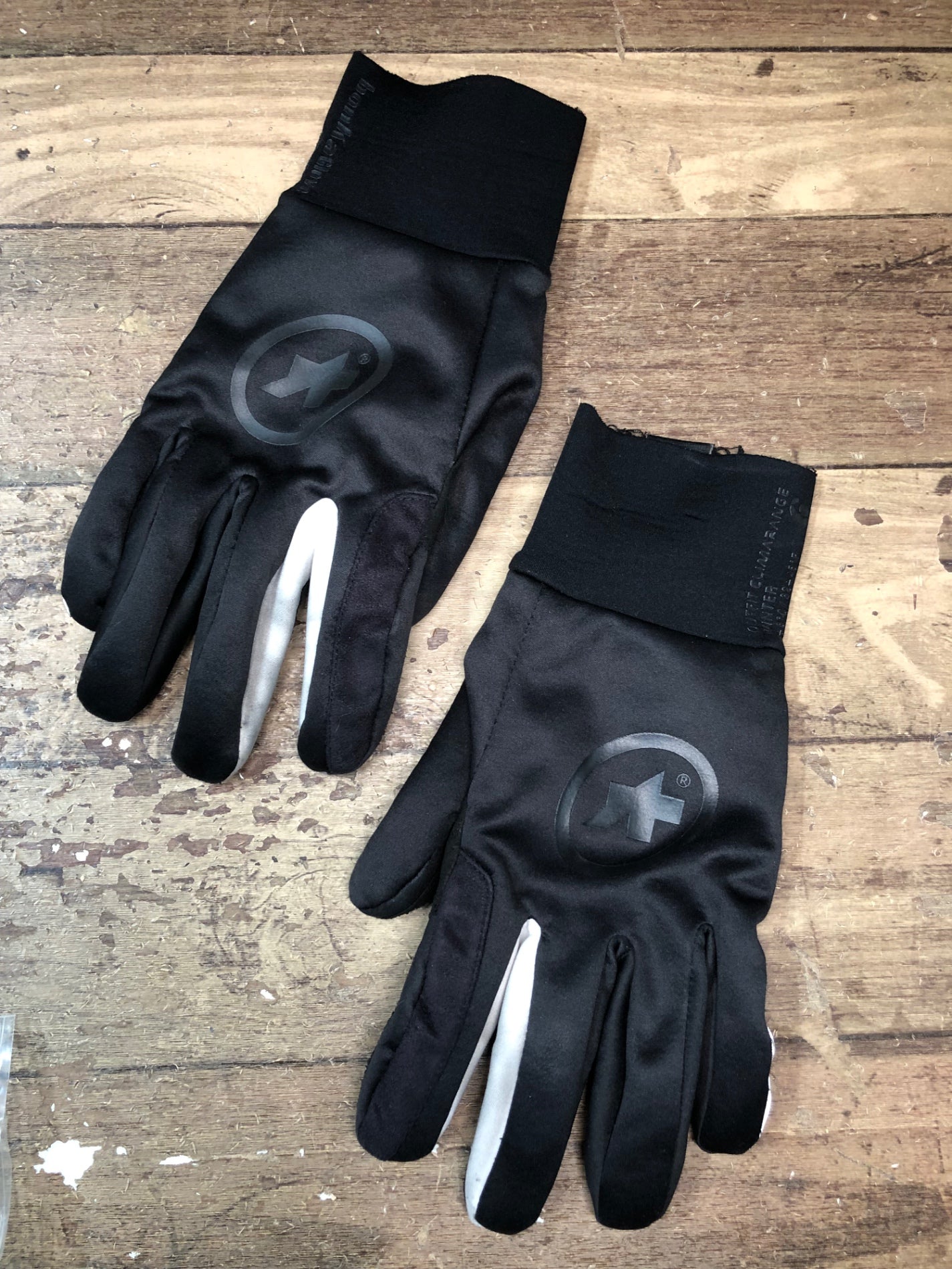 IN378 アソス Assos 長指 サイクルグローブ 黒 S