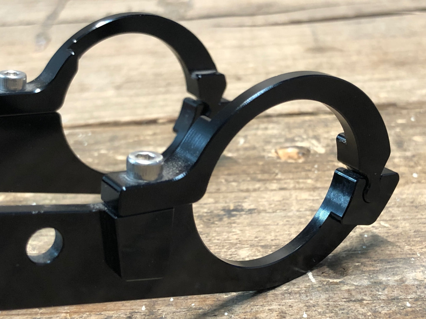 IQ410 レックマウント REC-MOUNTS サイコンマウント Φ31.8 両持ち ガーミン キャットアイライト用