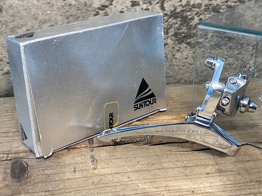 IL947 未使用 サンツアー SUNTOUR シュパーブプロ SUPERBE PRO フロントディレイラー 直付 2×7/8S