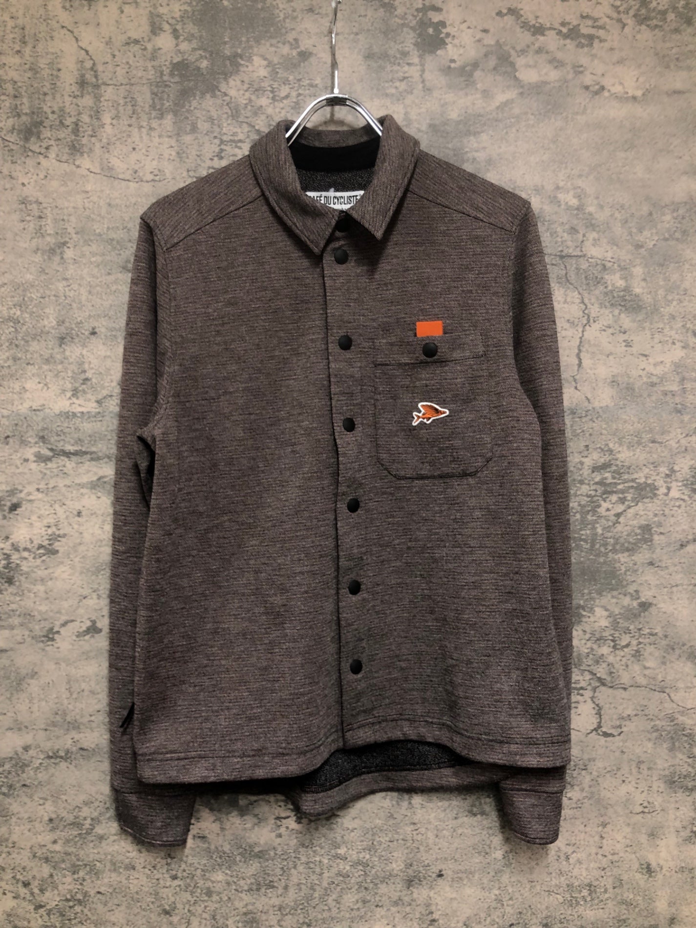 IW790 カフェドシクリステ Cafe du Cycliste パスカリン PASCALINE Henna 長袖 サイクルジャージ ブラウン M