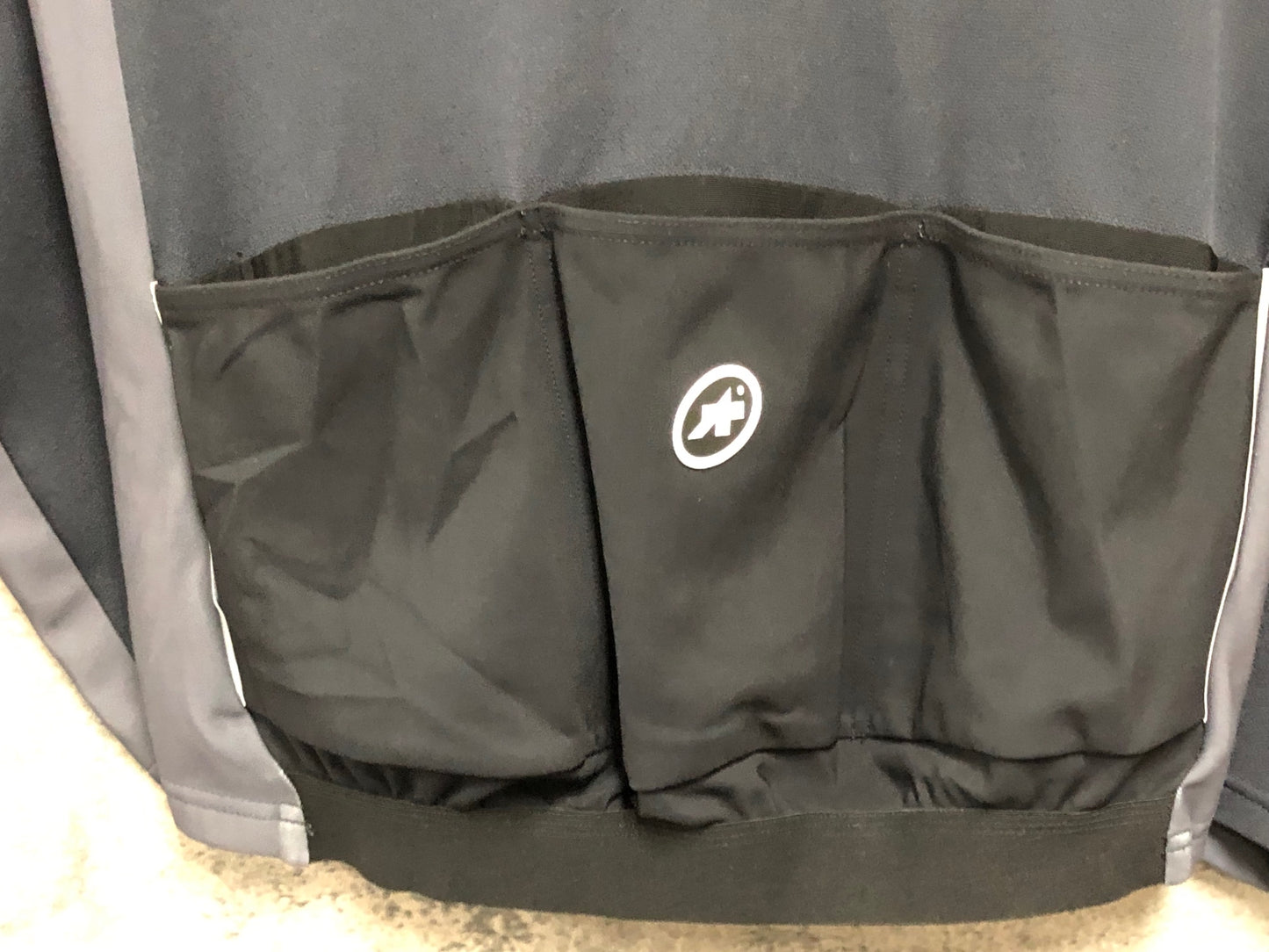 JB809 アソス assos MILLE GT Spring Fall LS Jersey 長袖 サイクルジャージ グレー M 裏起毛