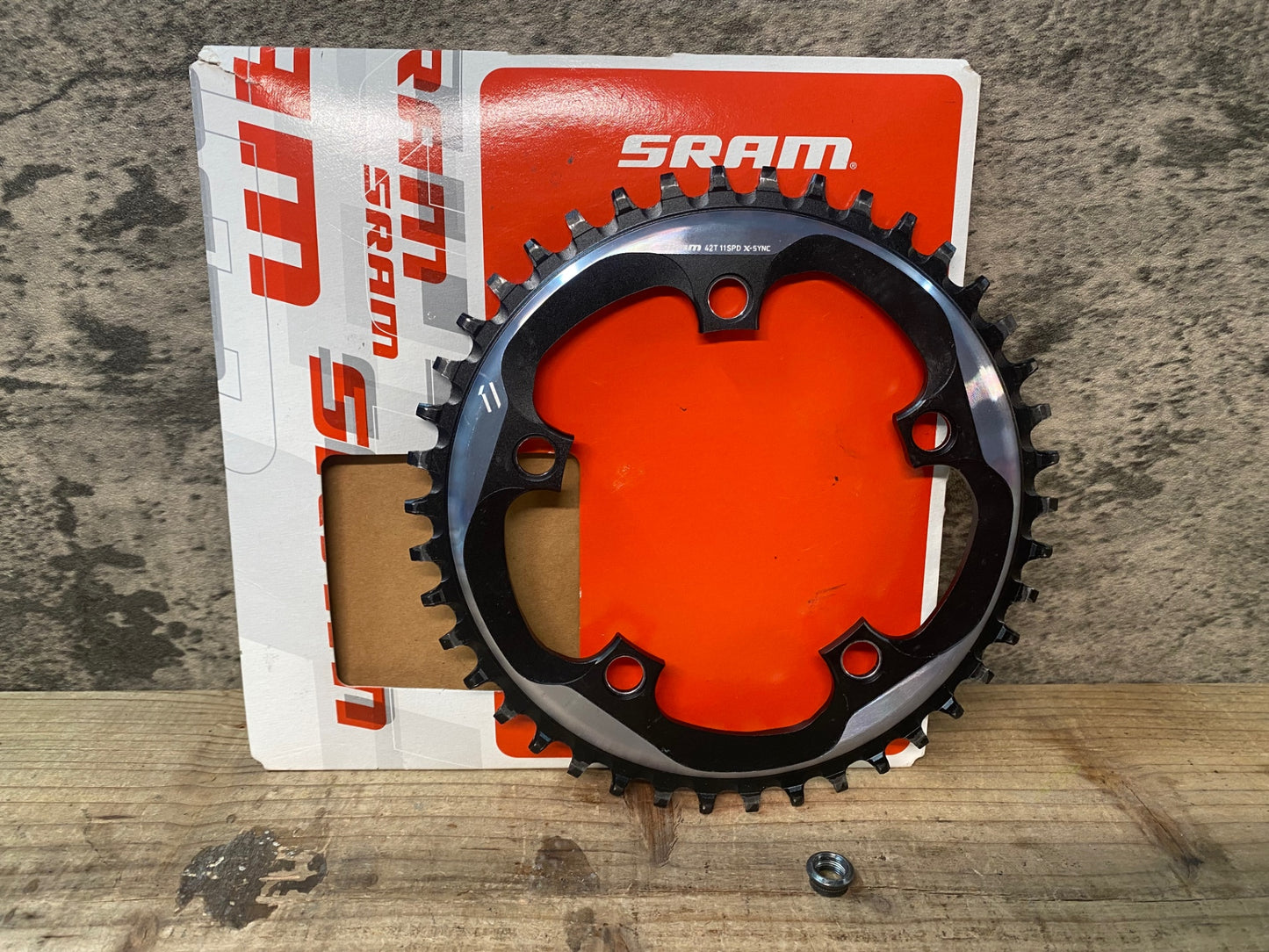 IZ673 スラム SRAM X-SYNC シングル チェーンリング 42T 11S ナローワイド PCD110