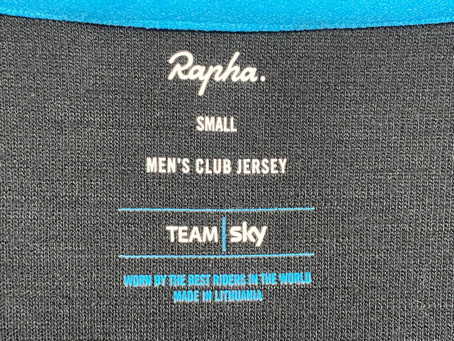 IY154 ラファ Rapha CLUB 半袖 ハーフジップ サイクルジャージ S TEAM SKY
