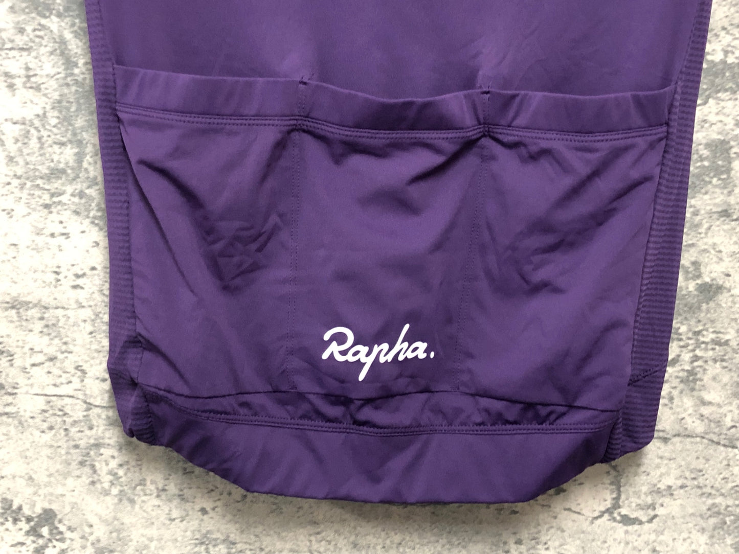 JC962 ラファ Rapha CORE LIGHTWEIGHT JERSEY 半袖 サイクルジャージ 紫 S