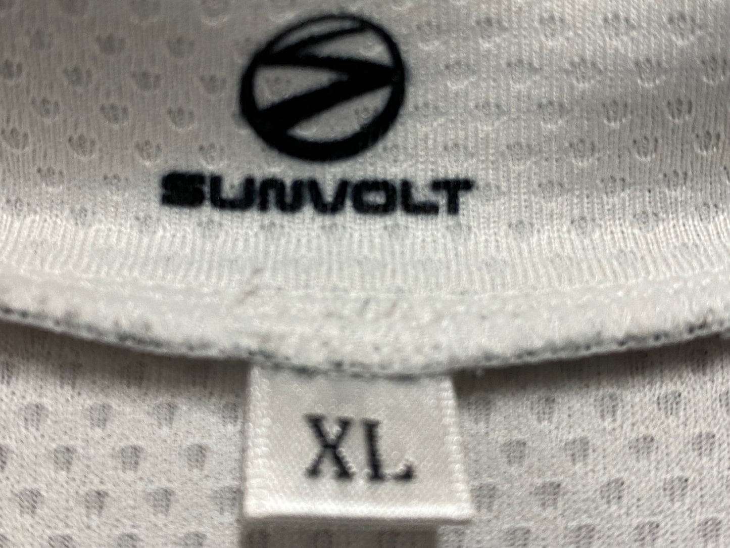 JB662 サンボルト SUNVOLT 半袖 サイクルジャージ 黒 赤 総柄 XL ろんぐらいだぁ すとーりーず