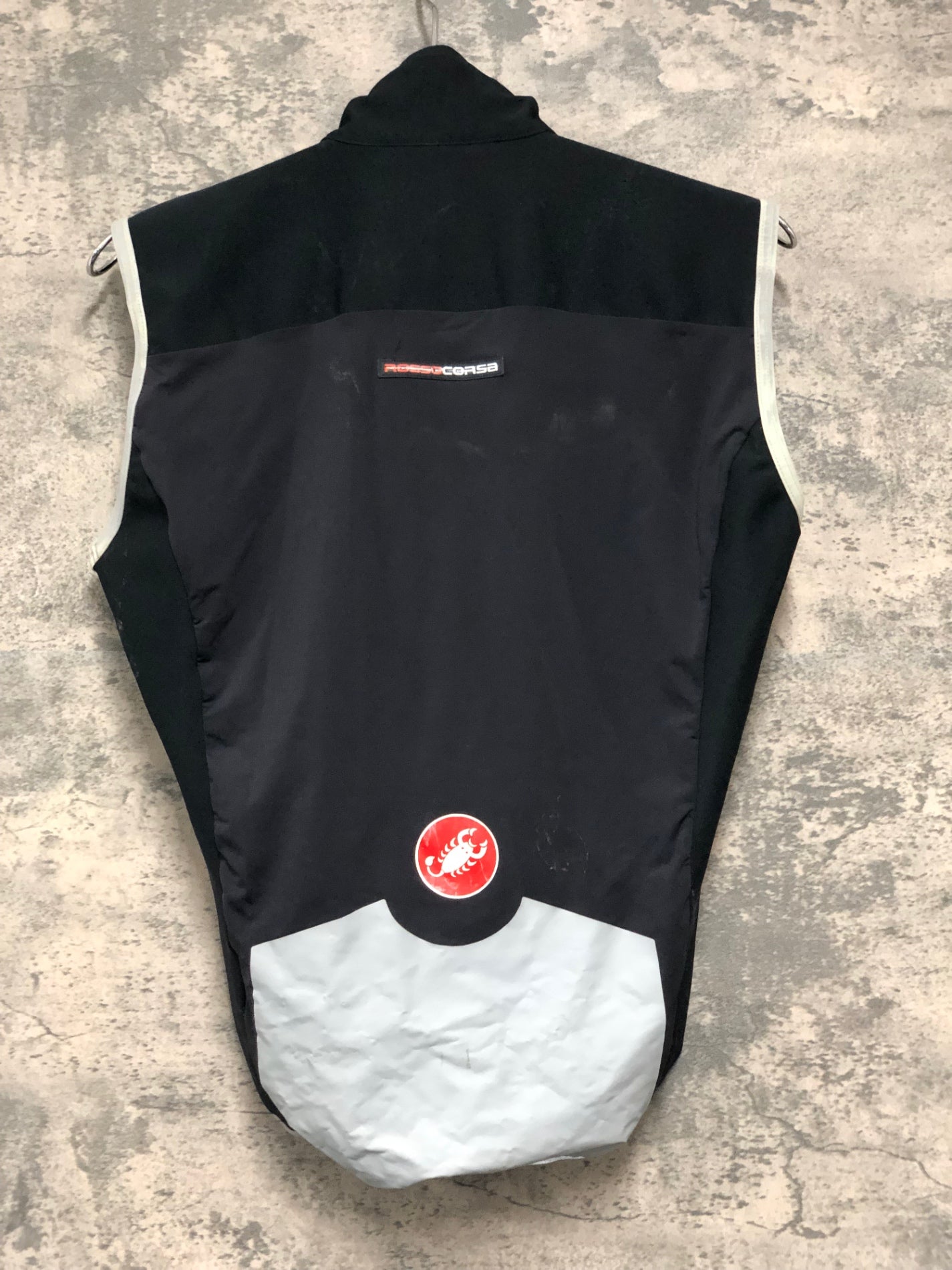 JC151 カステリ CASTELLI gabba サイクルベスト ジレ 黒 M