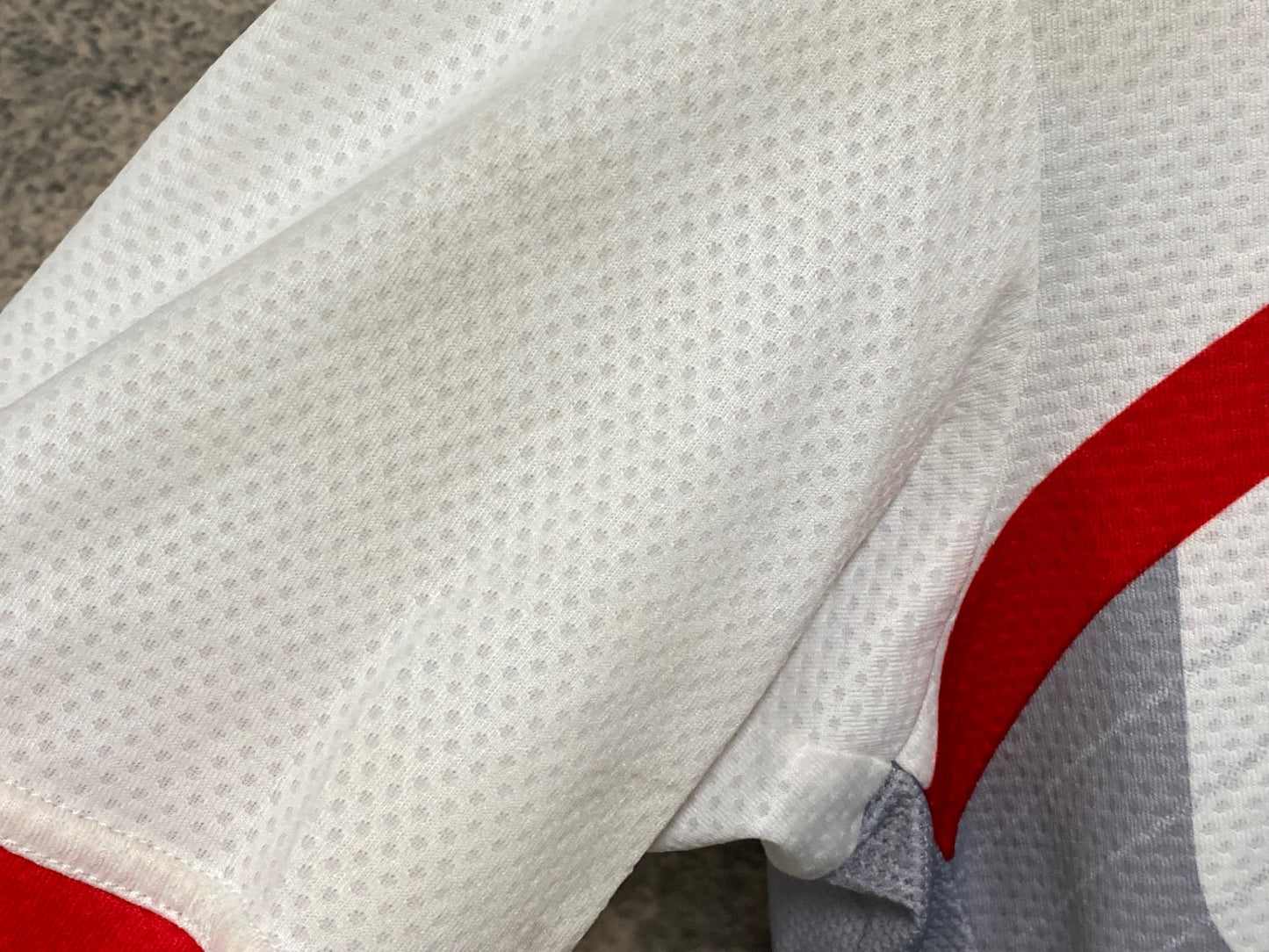 JC780 カステリ CASTELLI 半袖 サイクルジャージ 白 グレー L