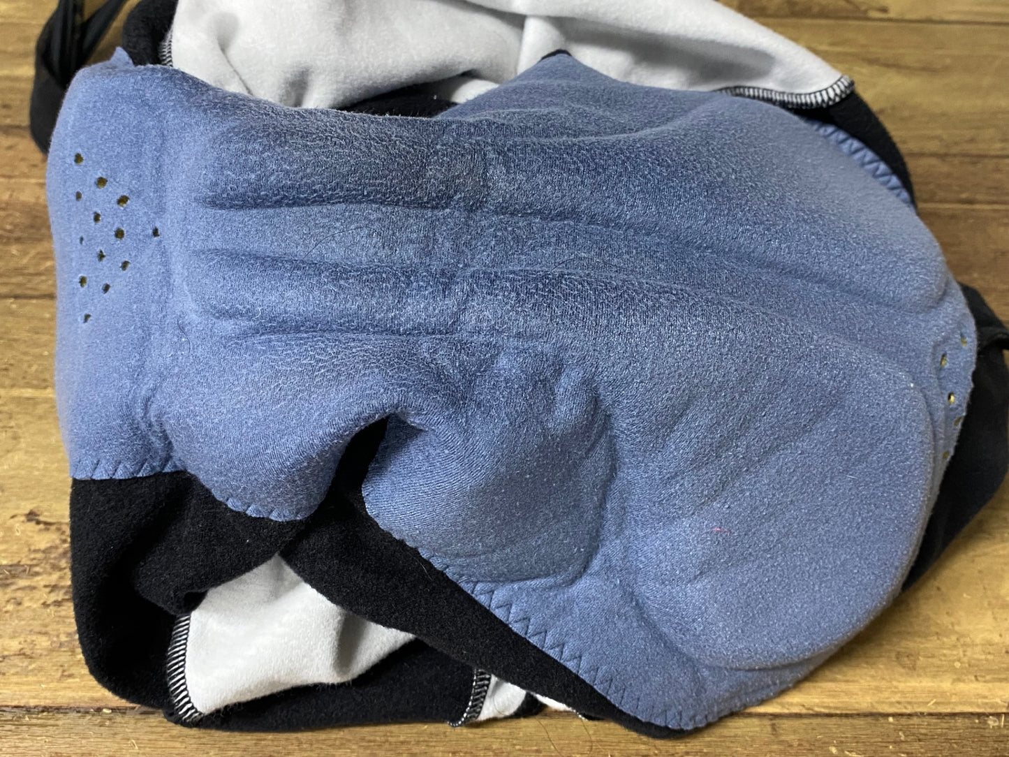 IW234 パールイズミ PEARL iZUMi ビブタイツ 黒 L 裏起毛