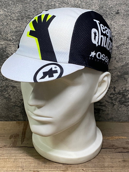 IW503 アソス Assos サイクルキャップ 白 黒 フリーサイズ