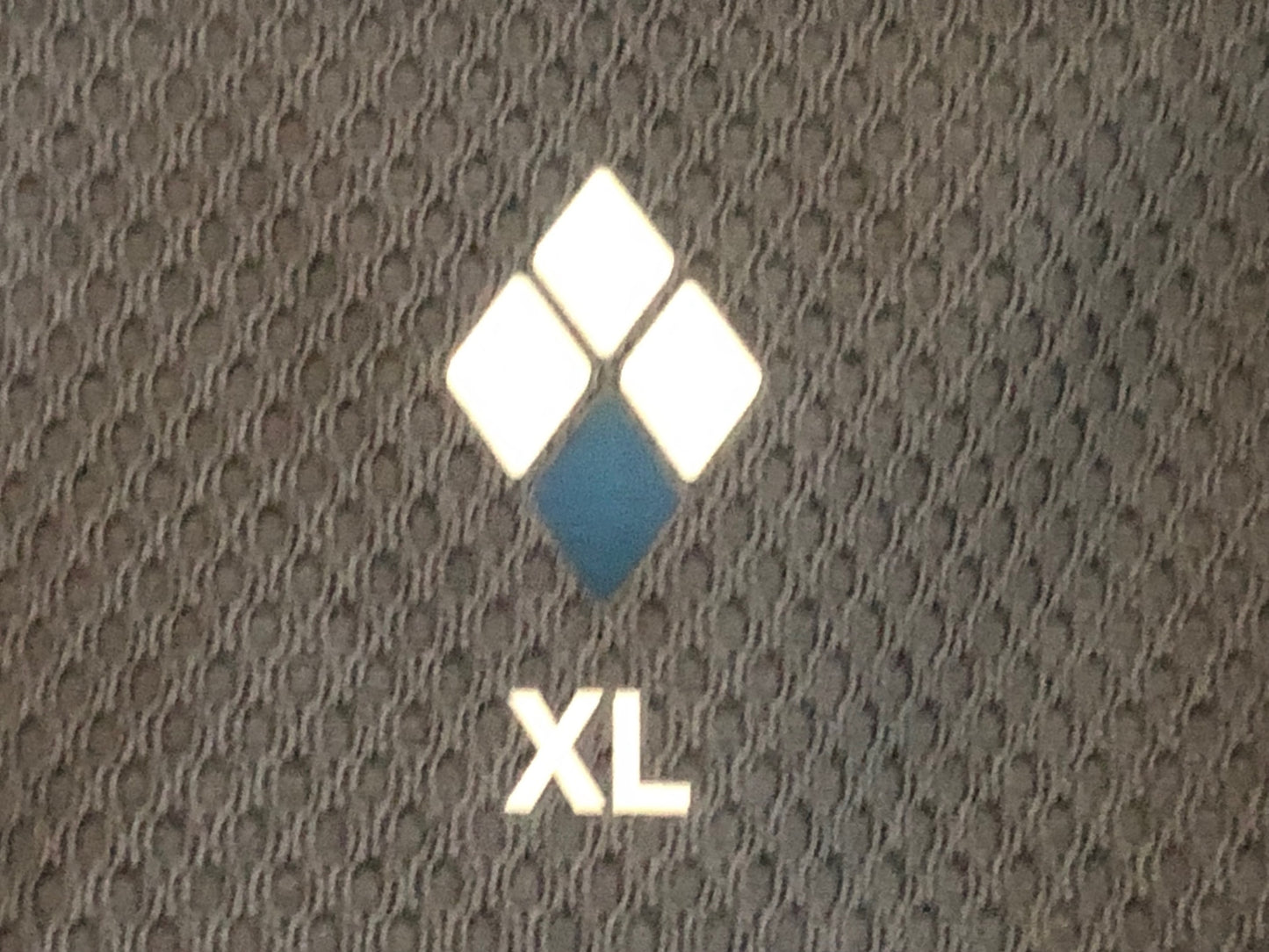 IU742 モンベル mont-bell 半袖 サイクルジャージ グレー 黄 XL