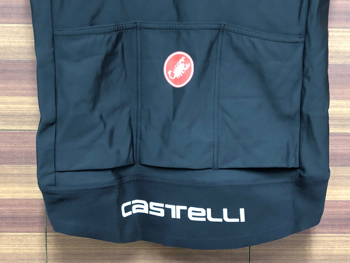 IS294 カステリ CASTELLI ROSSOCORSA perfetto 半袖 サイクルジャージ オレンジ 黒 L GORE WINDSTOPPER