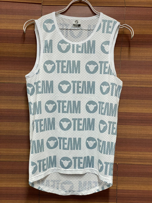 IV073 ブラックシープ Black Sheep Essentials Team Baselayer Sleeveless ベースレイヤー 白 S