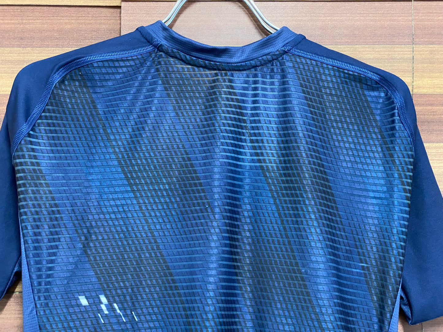 IU269 ido 半袖 サイクルジャージ 紺 S ※インドア用