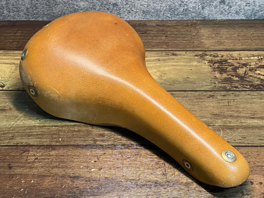 IZ989 ベルソーサイクルズ BERTHOUD aspin leather saddle サドル ステンレスレール 横幅実測160mm