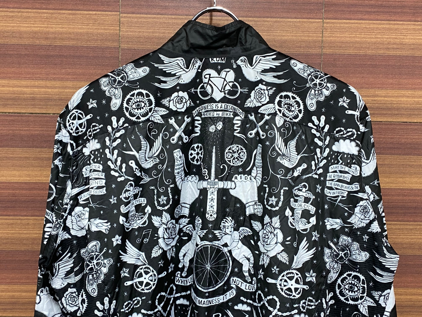 IT533 サイコロジー CYCOLOGY 長袖ウィンドブレーカー 黒 XL