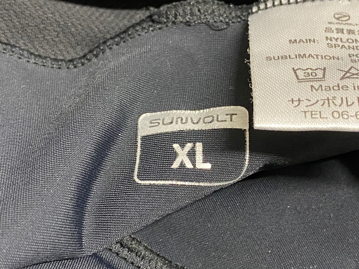 IW220 サンボルト SUNVOLT ビブショーツ 黒 L