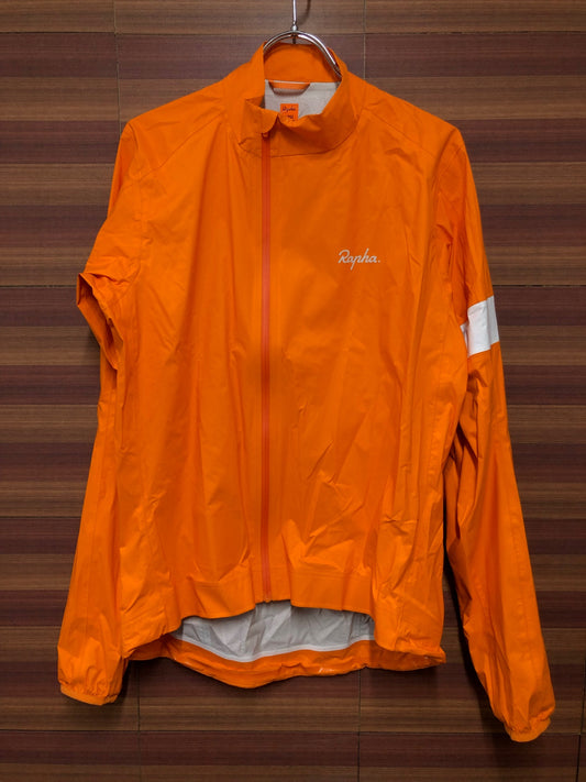 IM225 ラファ Rapha CORE RAIN JACKET Ⅱ 長袖 レインジャケット L オレンジ