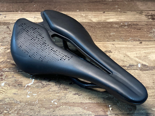 II735 モスト MOST LYNX NS CARBOKERAMIC サドル カーボンレール 黒 ※レール部クラックのためジャンク