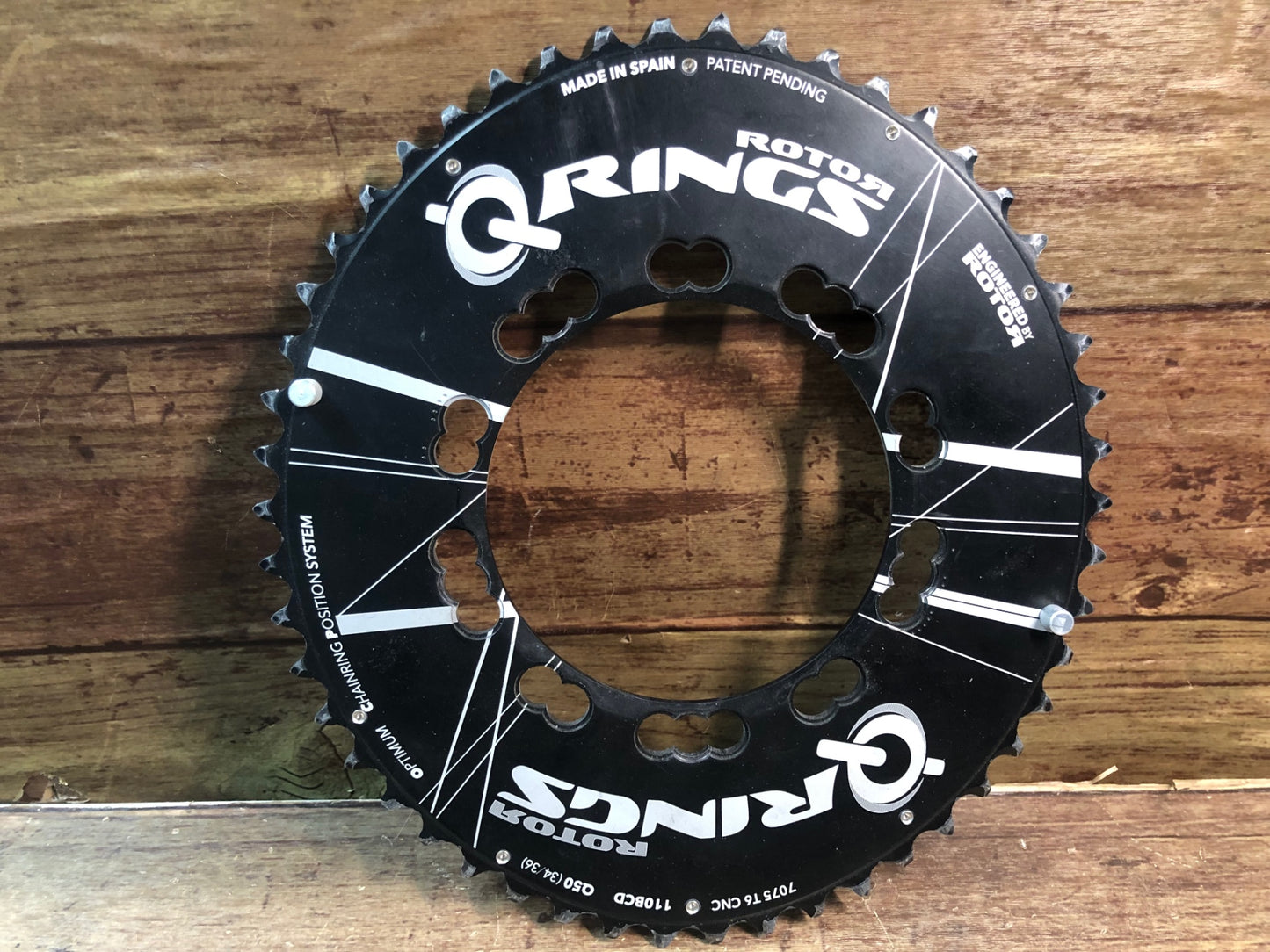 IM553 ローター ROTOR QRINGS 楕円 チェーンリング 50T 5arm PCD110