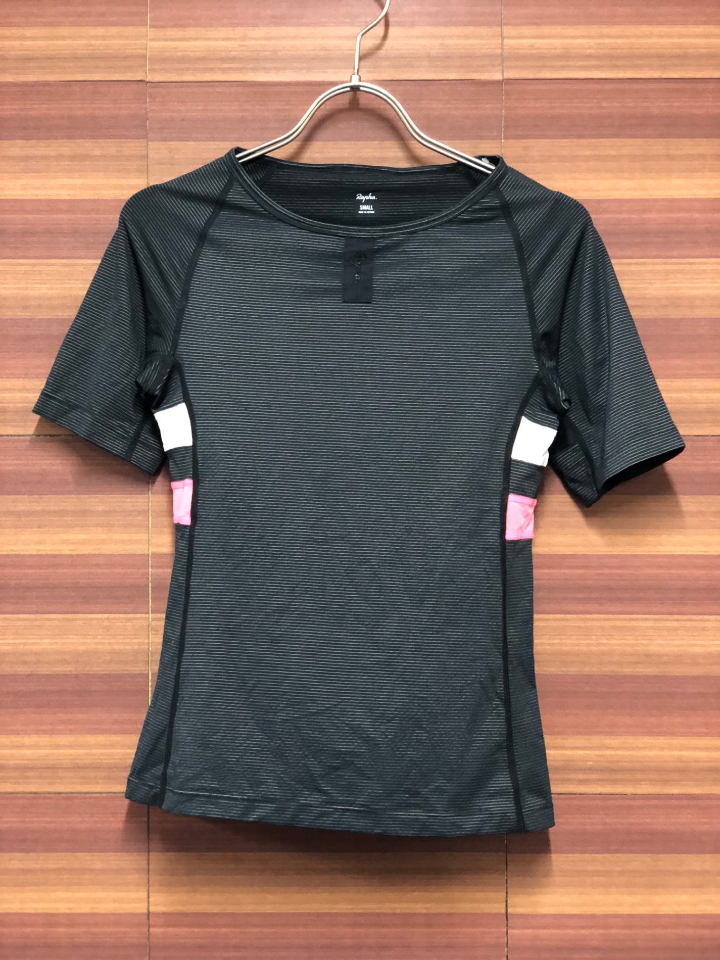 IO210 ラファ Rapha 半袖 べースレイヤー 黒 S レディース