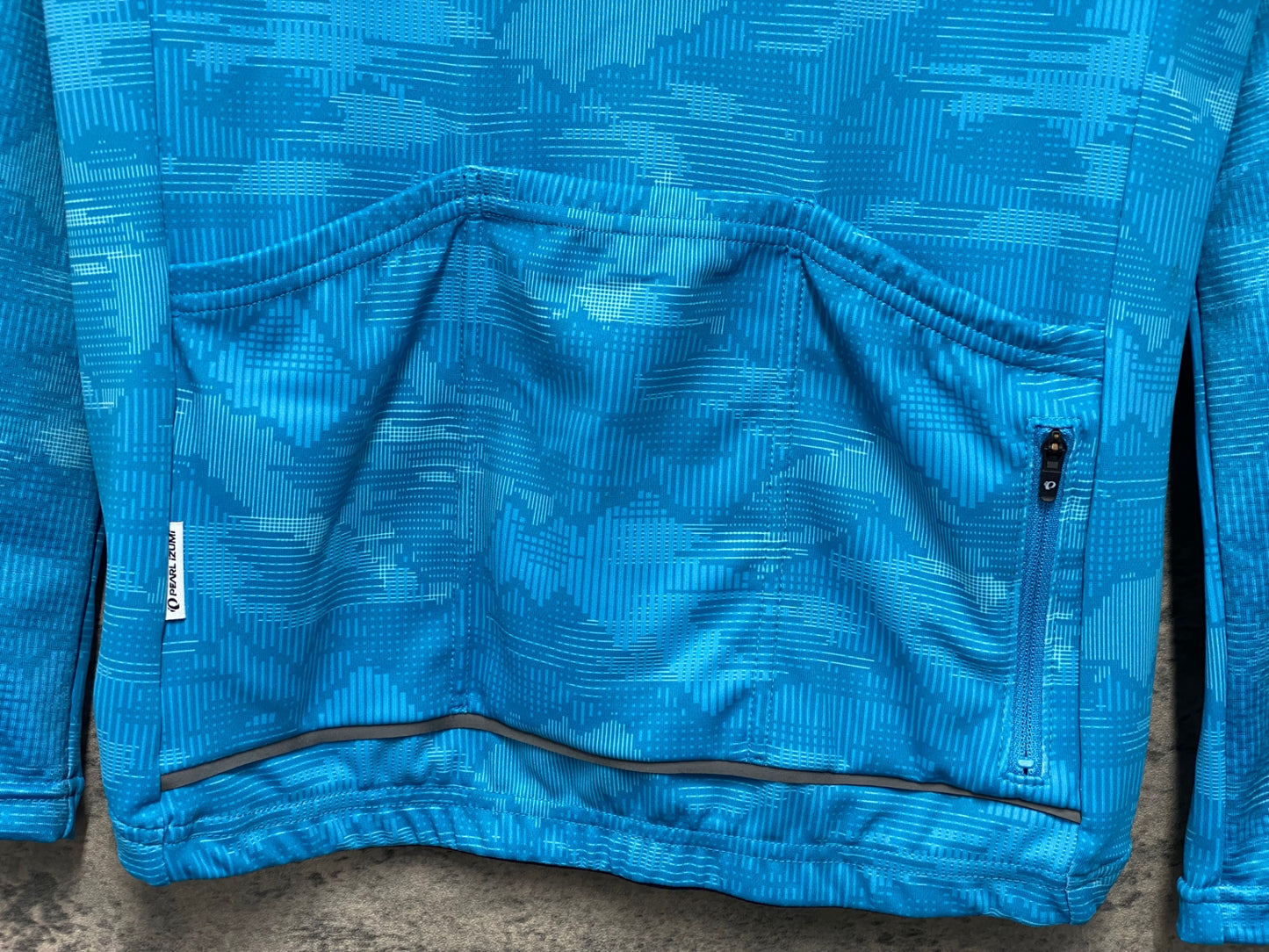 JB546 パールイズミ PEARL iZUMi 長袖 サイクルジャージ 水 L