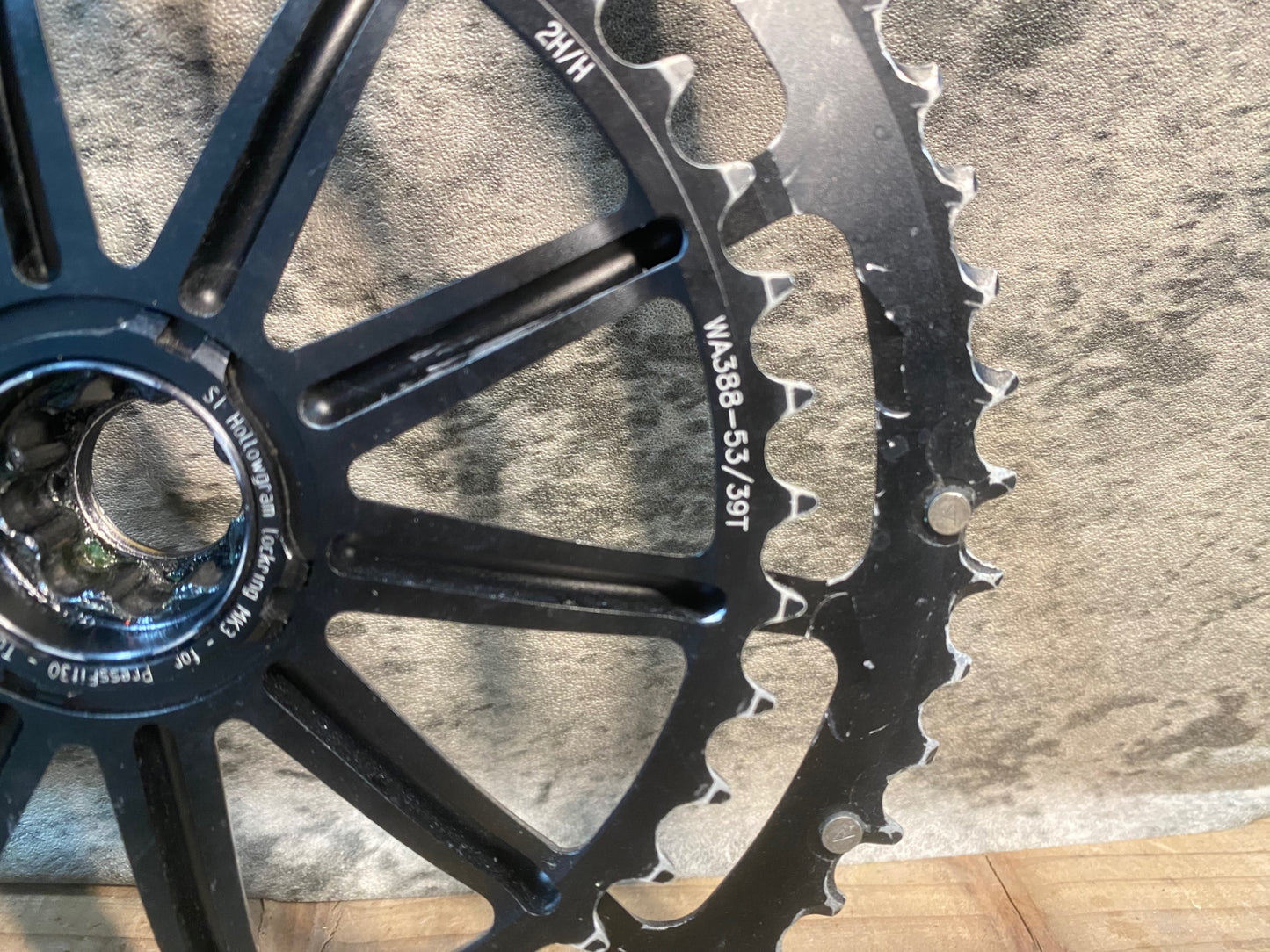 IS591 キャノンデール Cannpondale SISL2 クランクセット 53/39T 172.5mm シャフト径Φ30