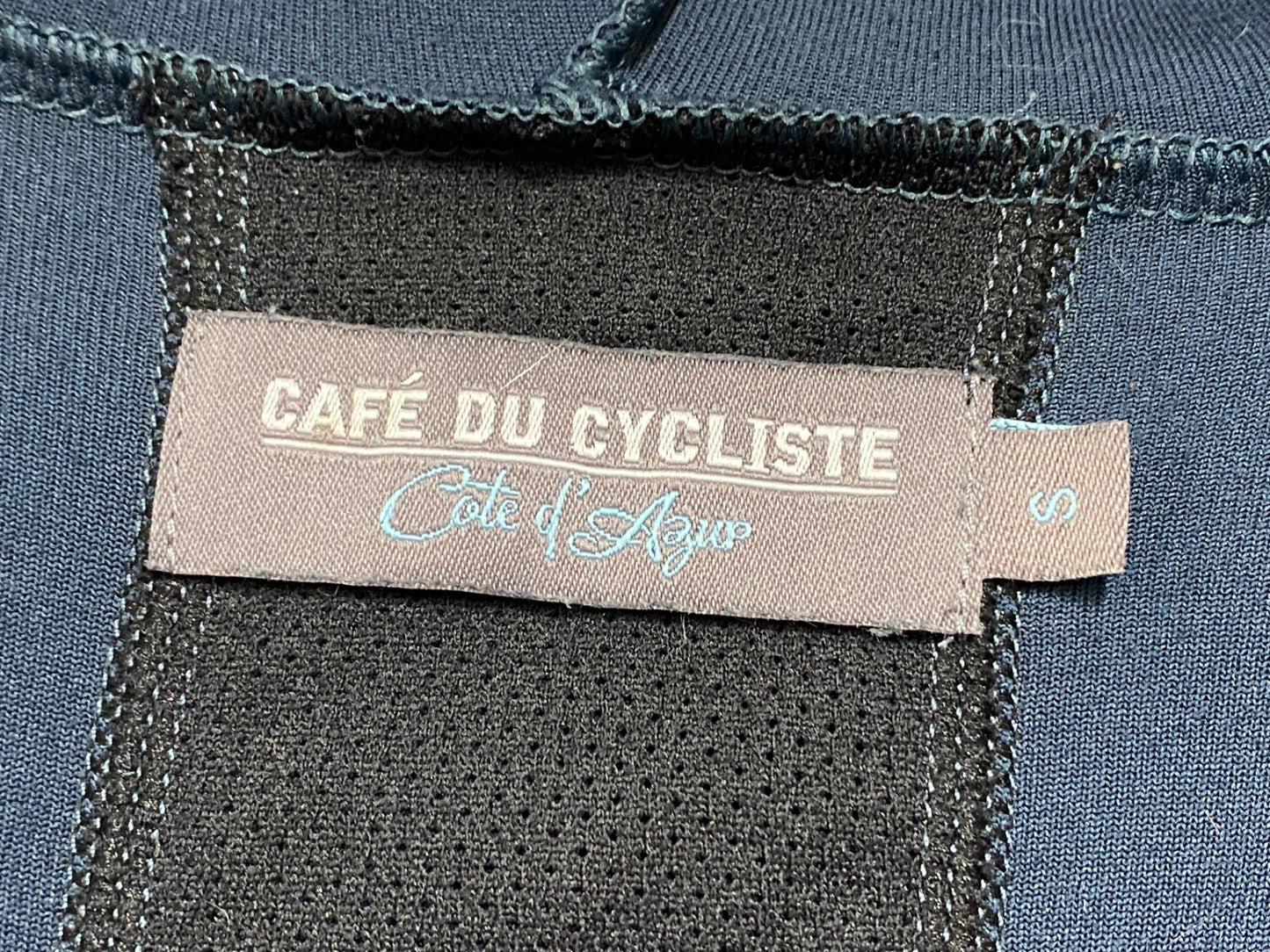 IZ742 カフェドシクリステ CAFE DU CYCLISTE AUDAX INGRID WOMEN 長袖 フーディ サイクルジャージ 紺 レデイース S