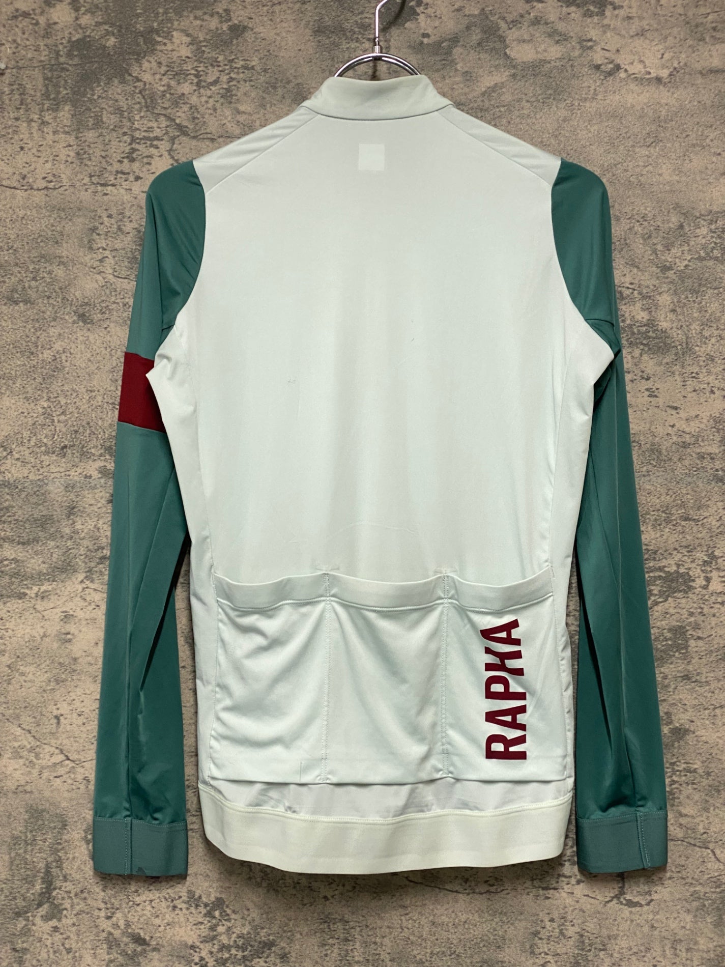 JB714 ラファ RAPHA PRO TEAM LONG SLEEV TRAINING JERSEY 水色 SMALL