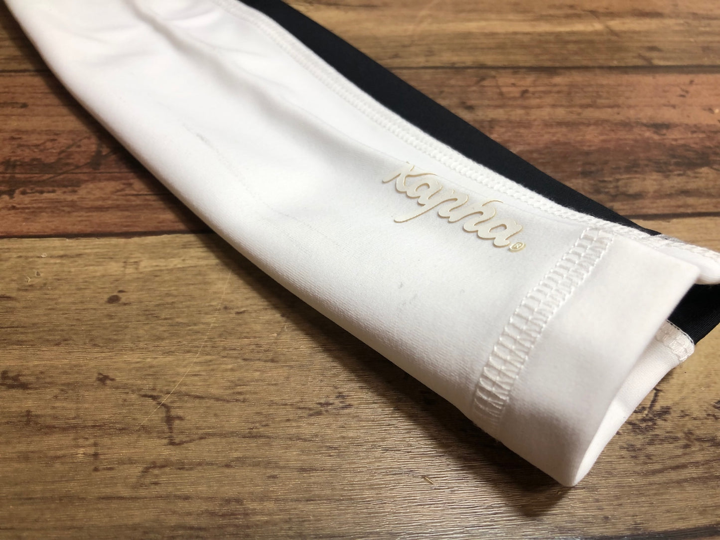 HV311 ラファ Rapha ウォーマー ARM WARMERS 白 S ※汚れ