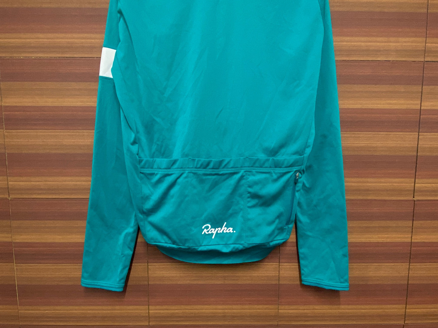 IH883 ラファ Rapha CORE LONG SLEEVE JERRSEY 長袖 緑 M 裏起毛