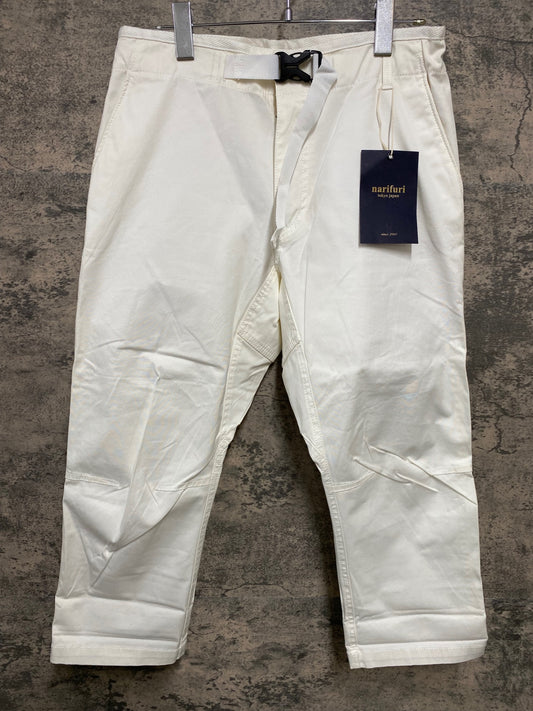 JB773 ナリフリ narifuri バイシクルパンツ 白 S