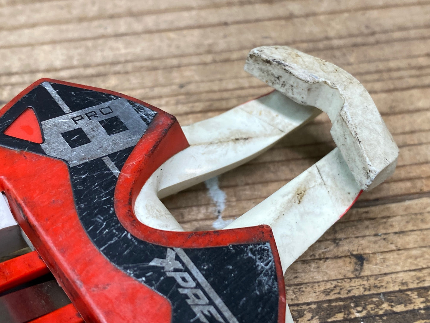 JC273 タイム TIME エクスプレッソ XPRESSO 8 PRO ビンディングぺダル 赤 白