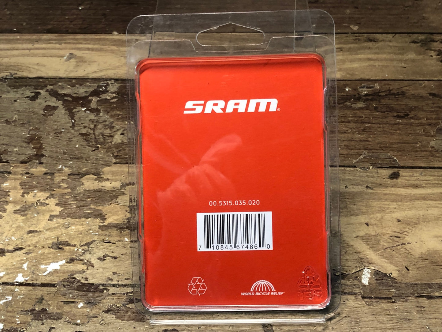 IC311 スラム SRAM 2ピース ディスクブレーキパッド オーガニック