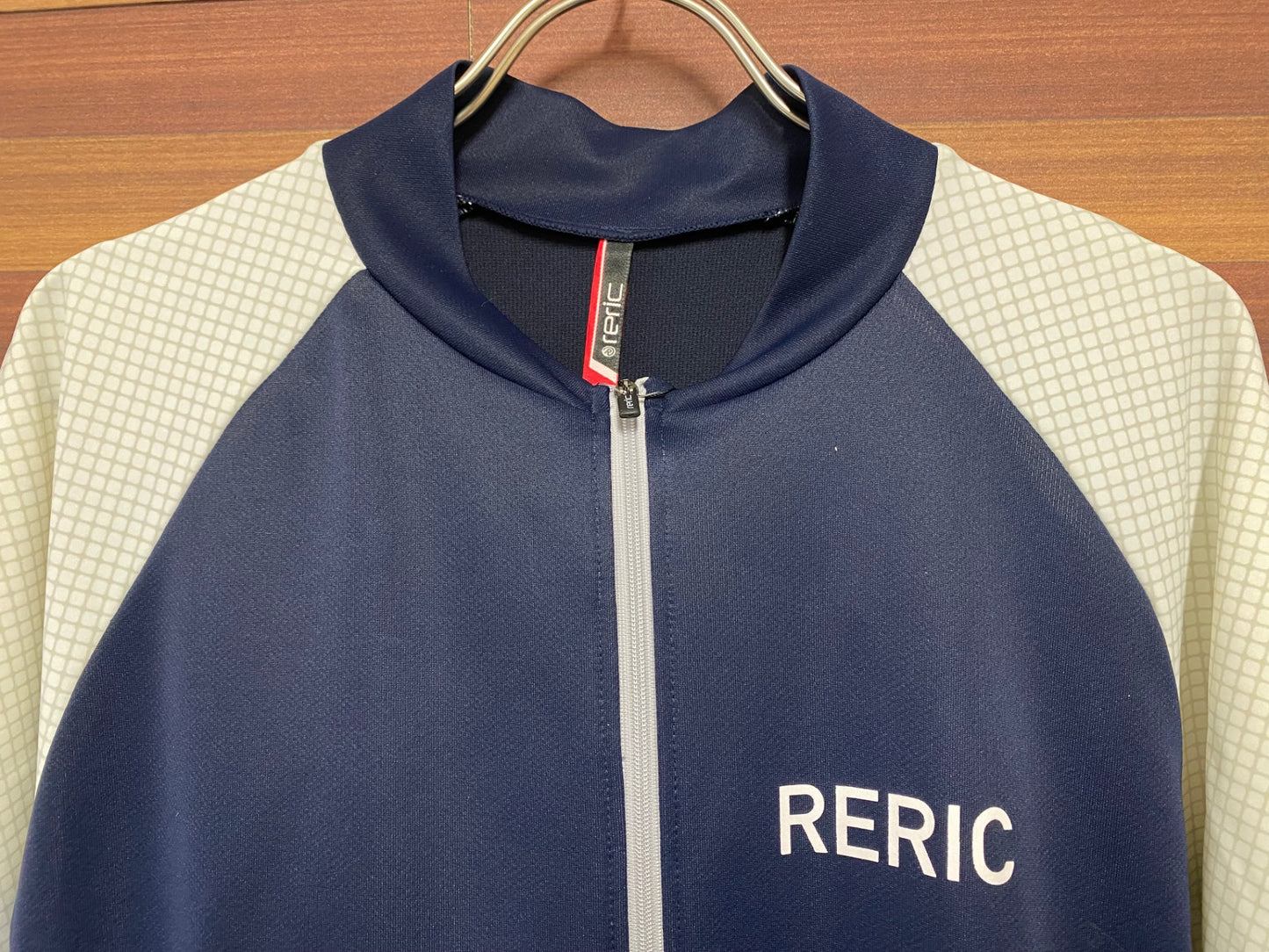 IQ239 レリック reric 半袖 サイクルジャージ 紺 M